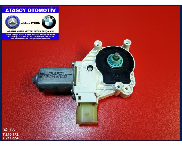 BMW F10 SAĞ ÖN CAM MOTORU 7248172 - 7271564 - 7248172.0 - 7271564.9 - 942889-100 914547-102 053601144-02 51337248172 51337271564 F10 ARKA CAM MOTORU R 7 248 172.0 - 7 271 564.9 R ÖN KİRİKO 51337182132 R A 51357182614